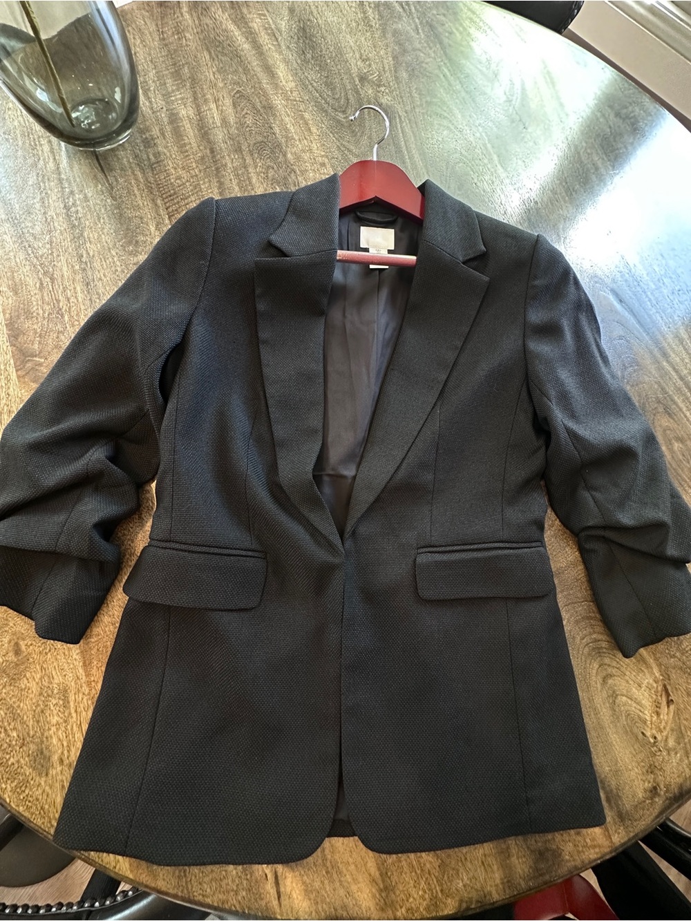 H&M Black Women's Tailored Blazer Jacket Blazer